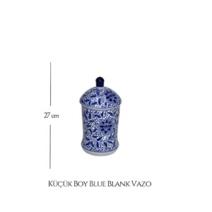Küçük Boy Blue Blank Vazo Kiralama, Düğün Nişan Organizasyon Malzeme Kiralama