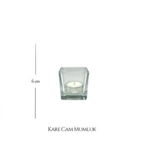 Kare Cam Mumluk Kiralama, Düğün Nişan Organizasyon Malzeme Kiralama