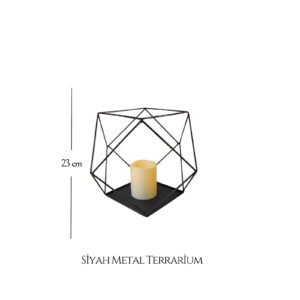 Siyah Metal Terrarium Kiralama, Düğün Nişan Nikah Organizasyon Malzeme Kiralama Düğün Ekipman Kiralama